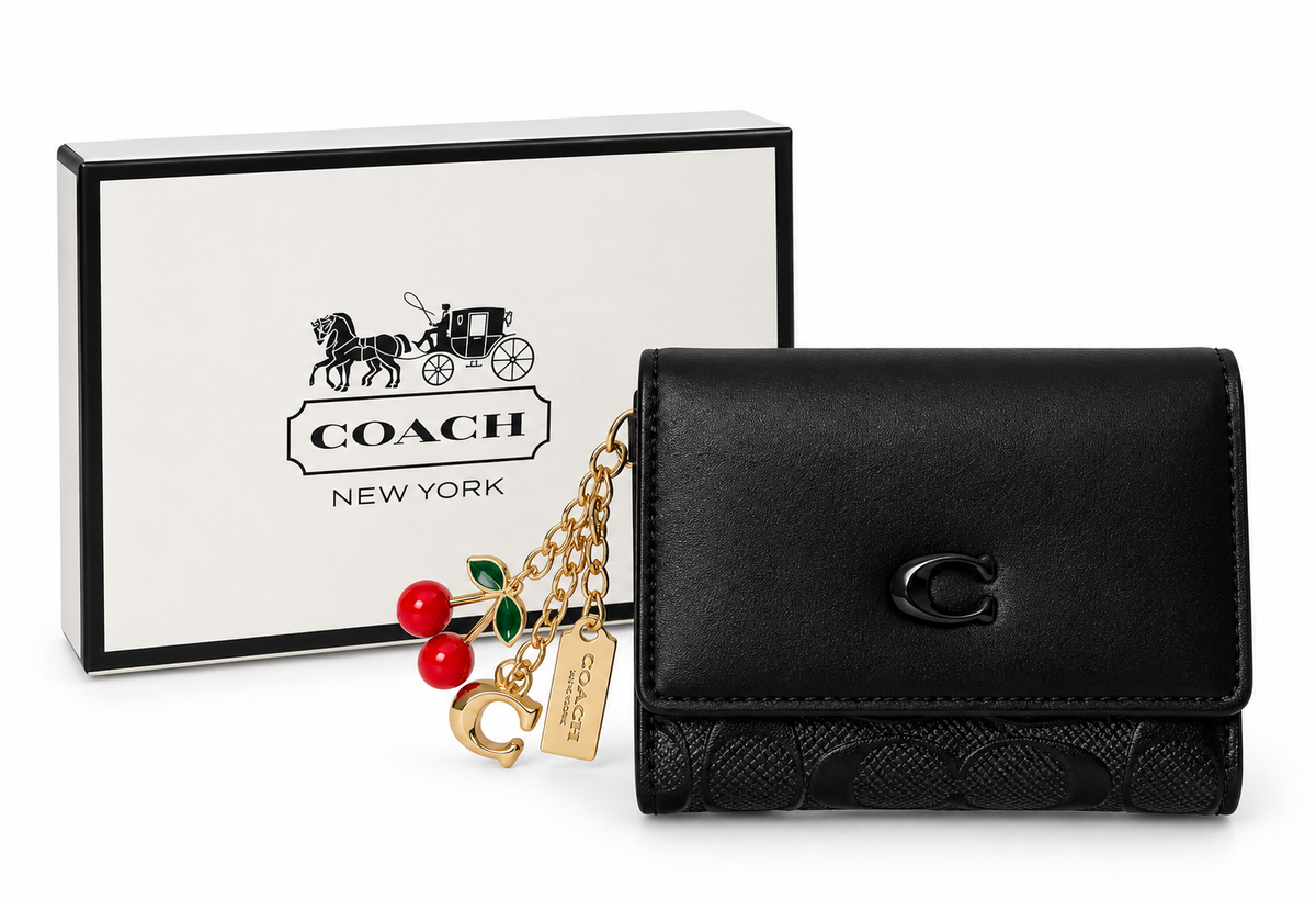 Billetera Coach Black Edge – billetera Infinita