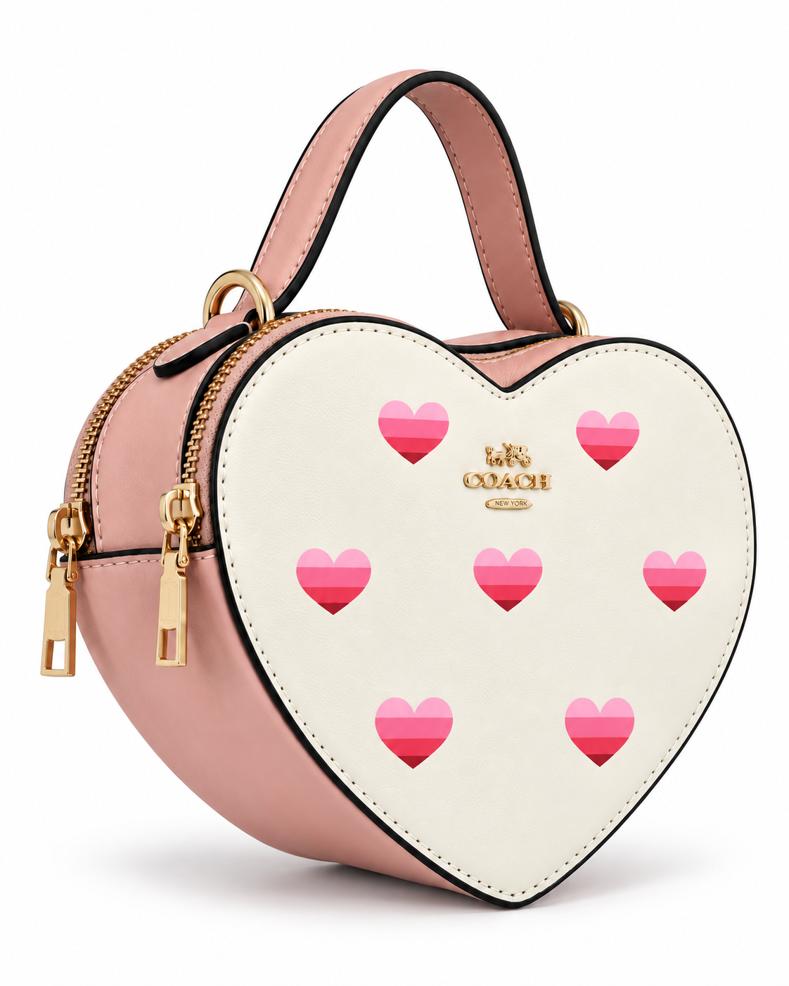 Coach Corazón Corazón Rosa – bolso Infinita