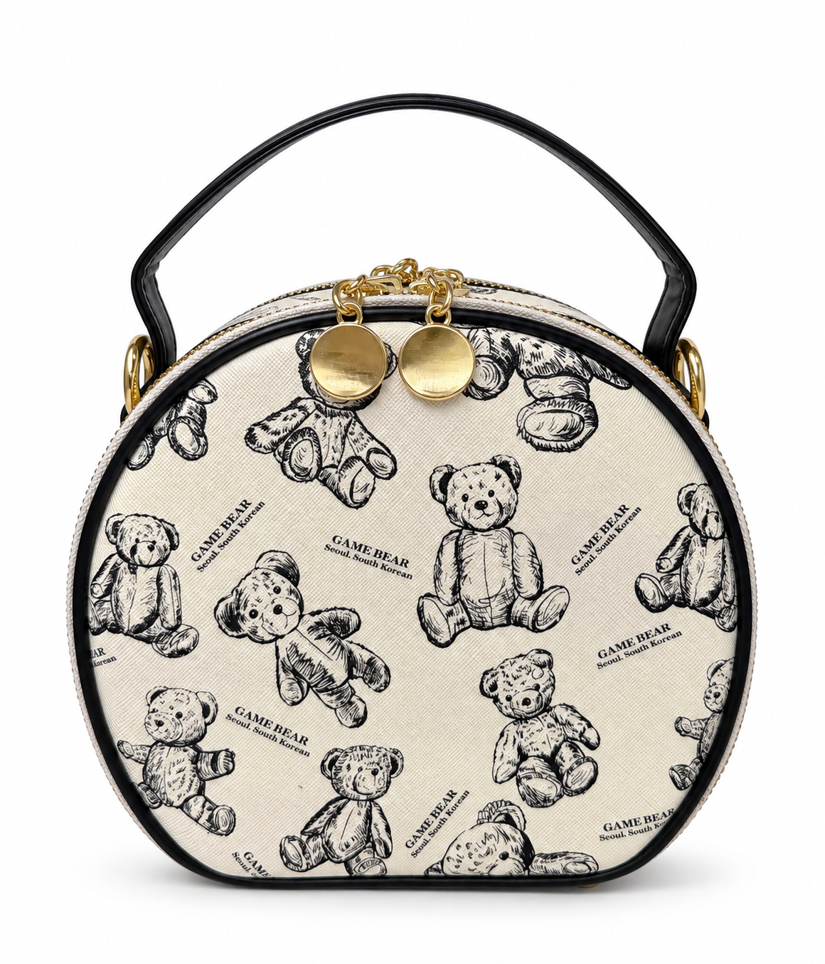 Bolso de oso redondo