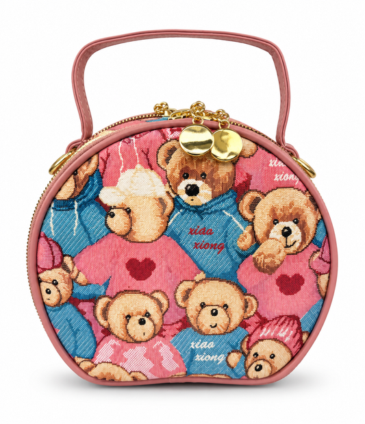Bolso de oso redondo