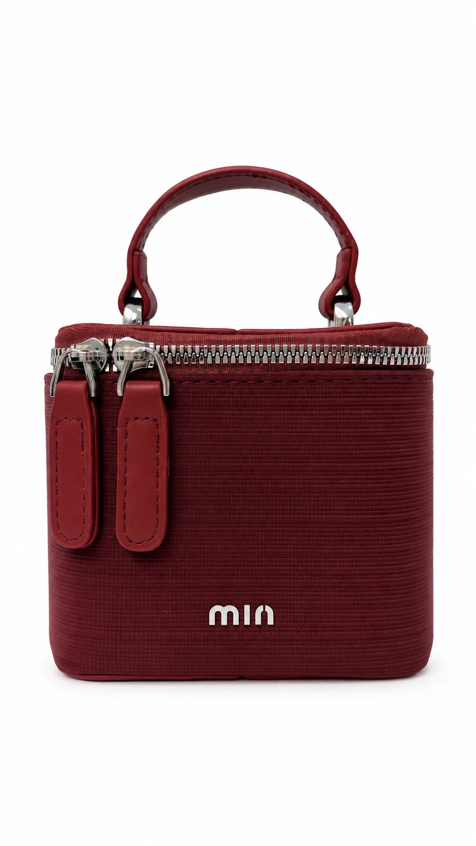 Baúl Mini Texturizado Cherry Night – bolso Infinita