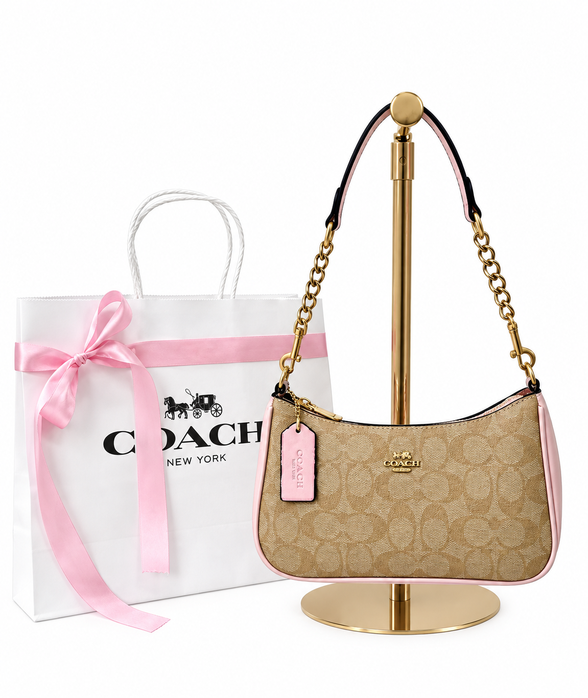 Coach Teri 1.1 Rose Monogram – bolso Infinita