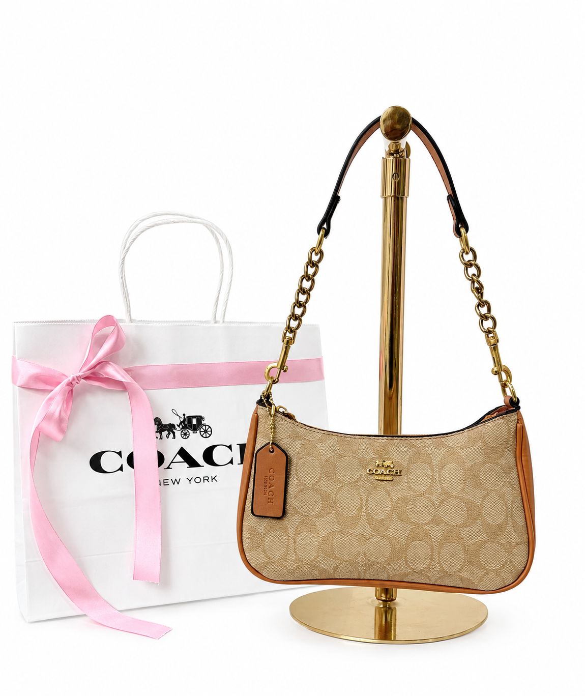 Coach Teri 1.1 Honey Monogram – bolso Infinita