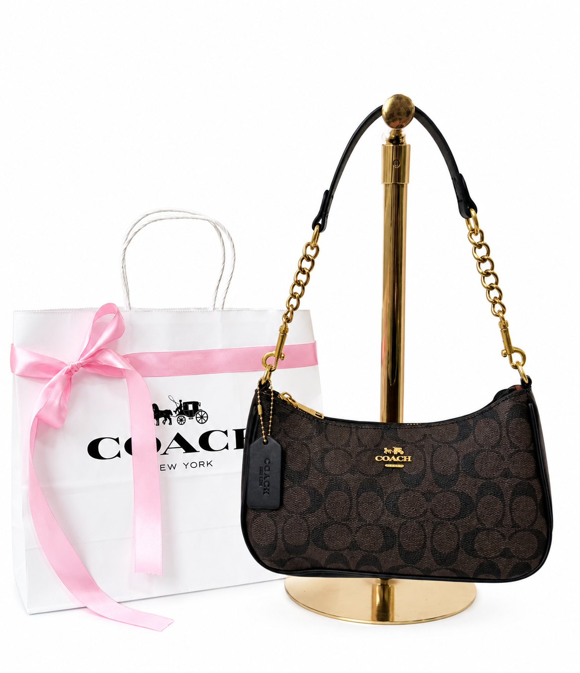 Coach Teri 1.1 Monogram Noir – bolso Infinita