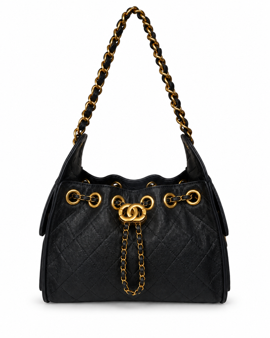 Bolso Con Broche De Lujo