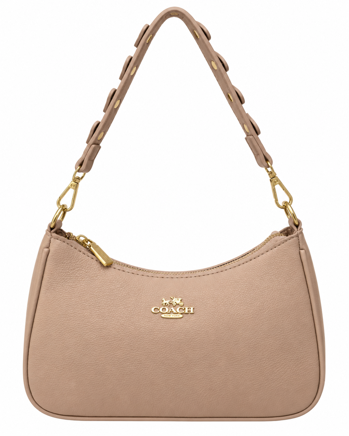 Media Luna Trenzado Nude Clásico – bolso Infinita