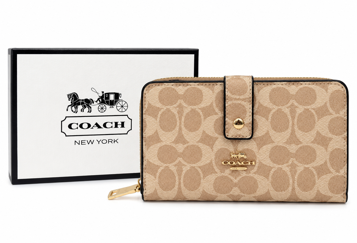 Billetera Coach 1.1 Nude Clásico – billetera Infinita