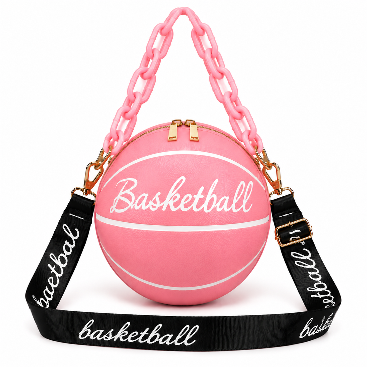 Bolso Balón Basketball Rosa Basket – bolso Infinita