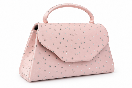 Bolso Mini Con Brillantes Pink Bloom – bolso Infinita