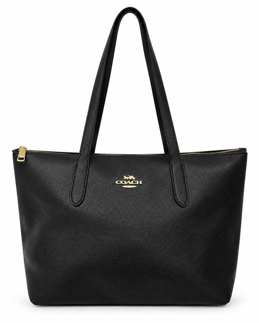 Bolso Tote Coach Liso Black Edge – bolso Infinita