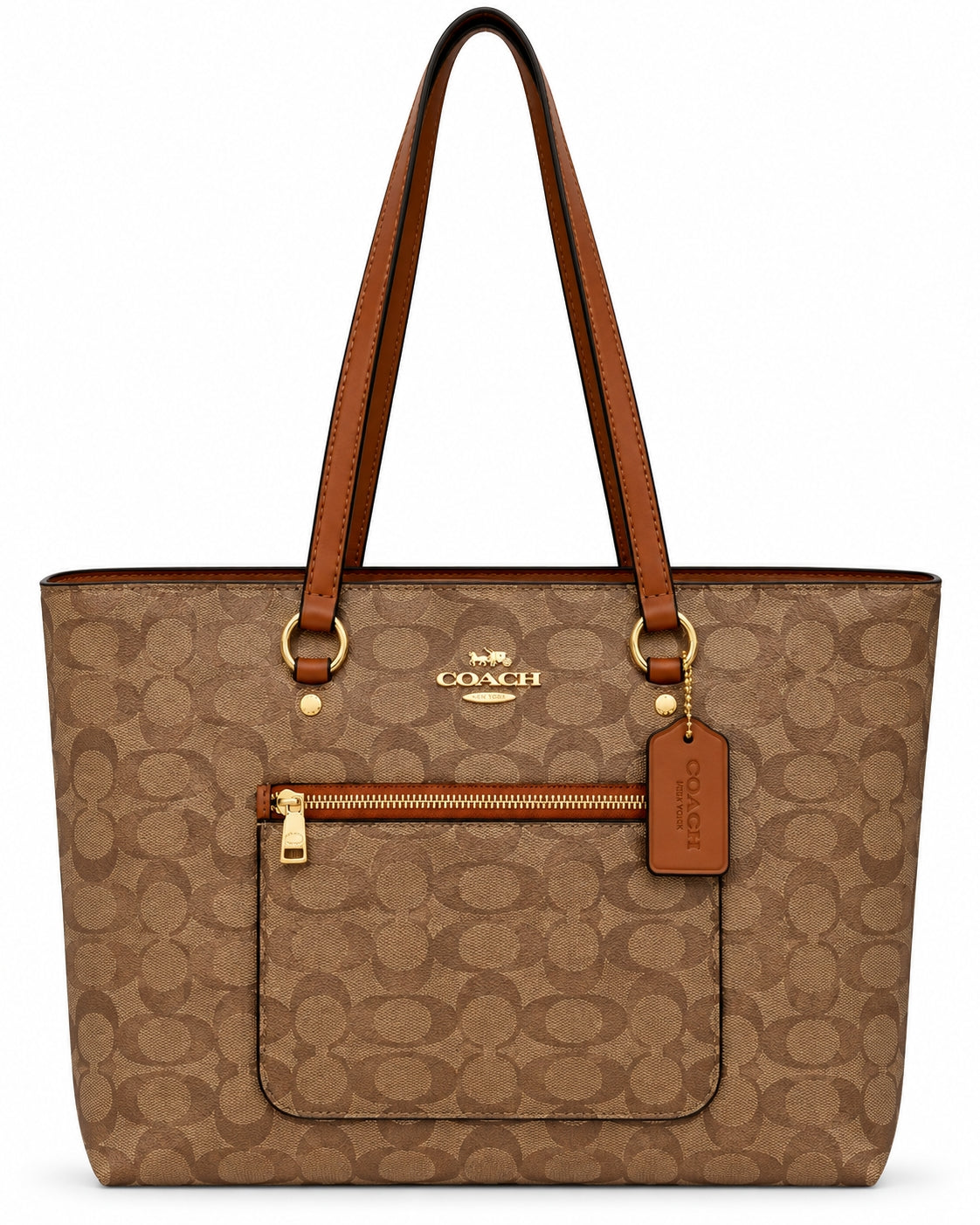 Bolso Tote Coach Monograma Khaki Monogram – bolso Infinita