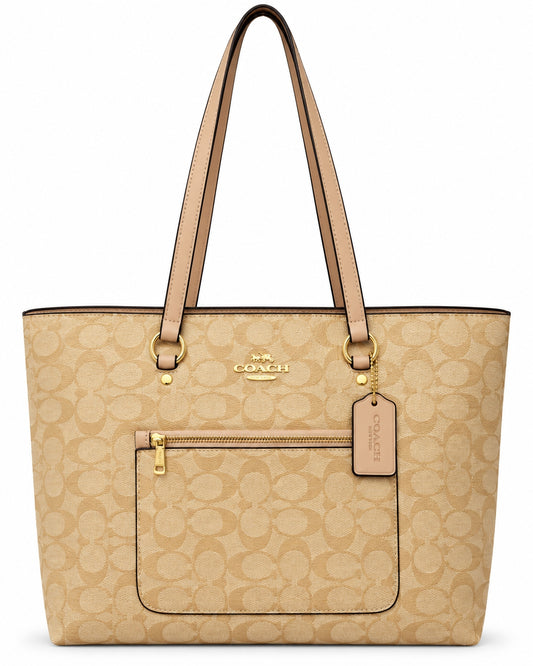 Bolso Tote Coach Monograma Ivory Monogram – bolso Infinita