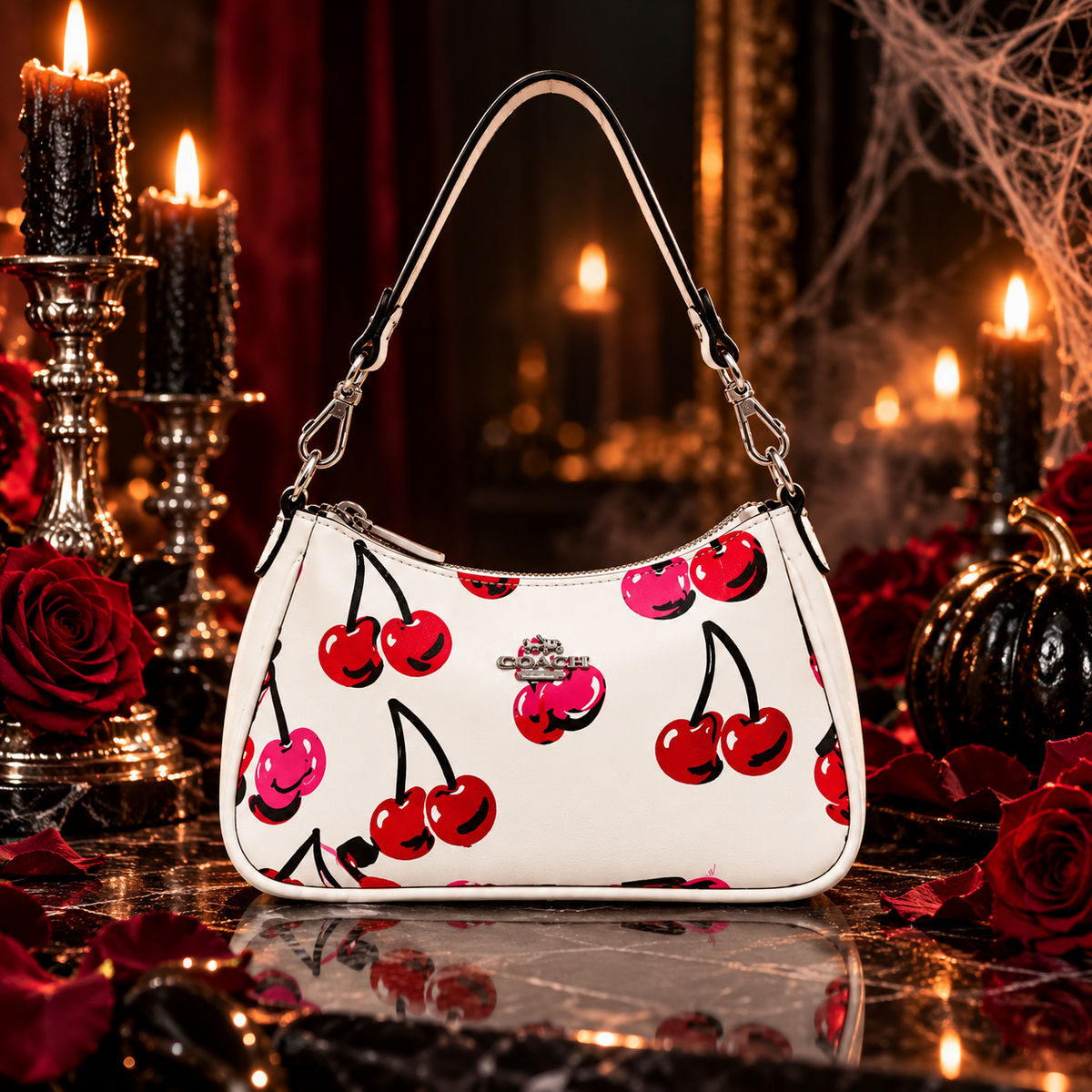 Coach Cerezas blanco - Especial Halloween