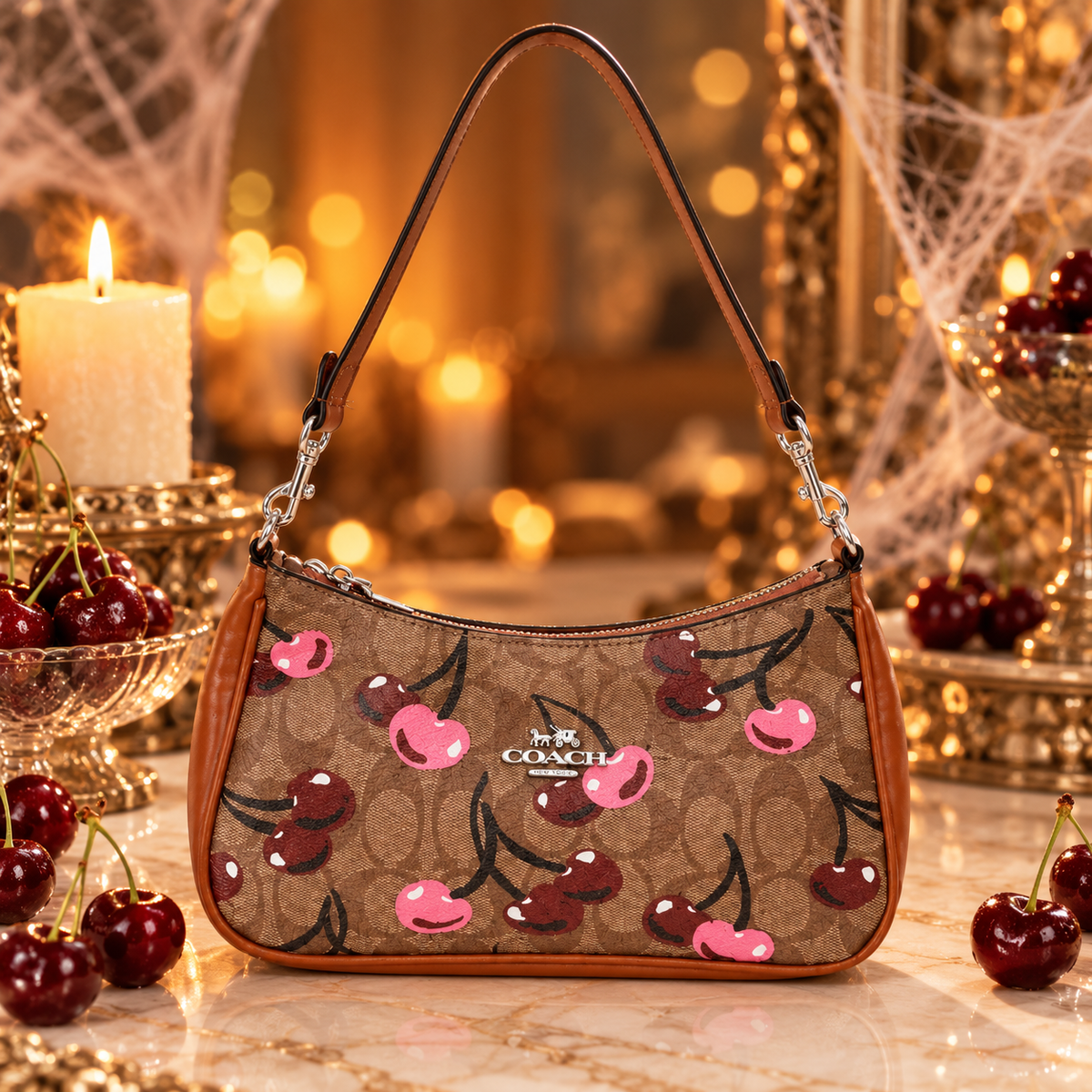 Coach Cherry brown - Especial Halloween